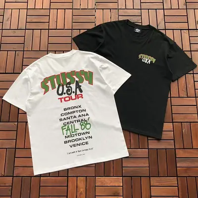 ¥~79 ST🔥S🔥Y T-SHIRT 55040401 (im 185CM 80KG iwear size M in the photo)