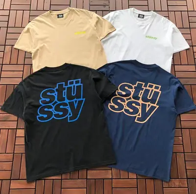 ¥~79 ST🔥S🔥Y T-SHIRT 55040349 (im 185CM 80KG iwear size L in the photo)