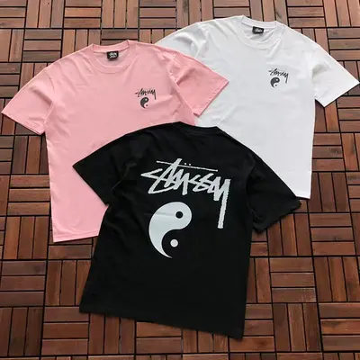 ￥~79 ST🔥S🔥Y T-SHIRT 55040380 (im 185CM 80KG iwear size M in the photo)