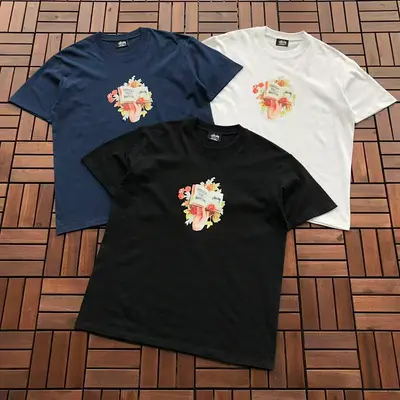 ￥~79 ST🔥S🔥Y T-SHIRT 55040462 (im 180CM 68KG iwear size L in the photo)