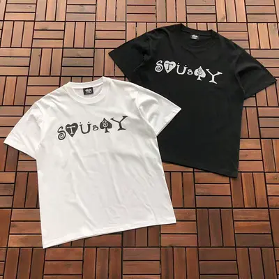 ￥~79 ST🔥S🔥Y T-SHIRT 55040246 (im 180CM 68KG iwear size M in the photo)