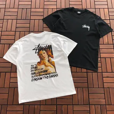 ￥~79 ST🔥S🔥Y T-SHIRT 55040495 (im 180CM 68KG iwear size M in the photo)
