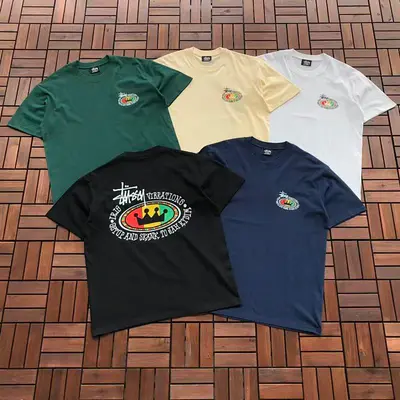 ￥~79 ST🔥S🔥Y T-SHIRT 55040448 (im 180CM 68KG iwear size M in the photo)
