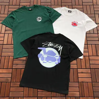 ￥~79 ST🔥S🔥Y T-SHIRT 55040460 (im 180CM 68KG iwear size M in the photo)