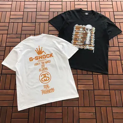 ￥~79 ST🔥S🔥Y T-SHIRT 55040493 (im 180CM 68KG iwear size L in the photo)