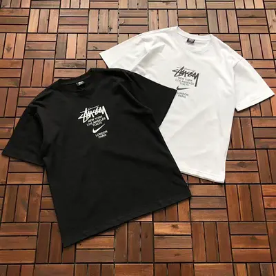 ￥~85 ST🔥S🔥Y & N🔥K🔥 T-SHIRT 55040253 (im 180CM 68KG iwear size M in the photo)