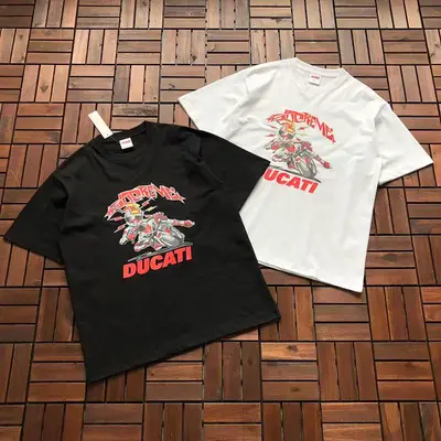￥~89 S🔥P🔥E🔥E & DUCATI T-SHIRT 55040263 (im 180CM 68KG iwear size M in the photo)