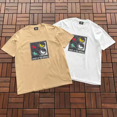￥~79 ST🔥S🔥Y T-SHIRT 55040484 (im 180CM 68KG iwear size L in the photo)