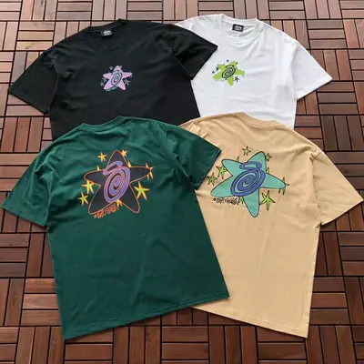 ￥~79 ST🔥S🔥Y T-SHIRT 55040452 (im 180CM 68KG iwear size L in the photo)