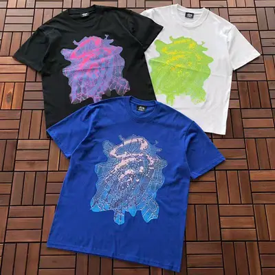 ￥~79 ST🔥S🔥Y T-SHIRT 55040468 (im 180CM 68KG iwear size M in the photo)