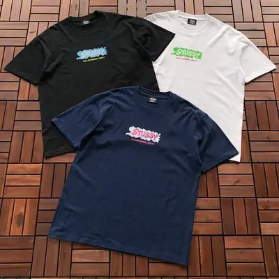 ￥~79 ST🔥S🔥Y T-SHIRT 55040467 (im 180CM 68KG iwear size L in the photo)