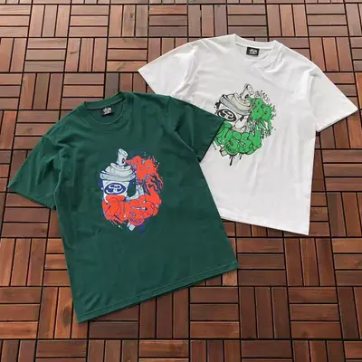 ￥~79 ST🔥S🔥Y T-SHIRT 55040276 (im 180CM 68KG iwear size M in the photo)