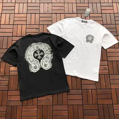 ￥~125 CH🔥OM🔥 HE🔥RTS T-SHIRT 55040519 (im 185CM 80KG iwear size S in the photo)