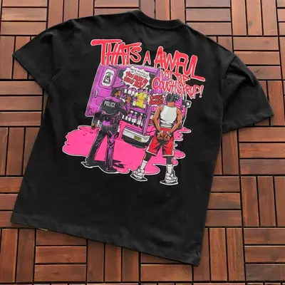￥~86 TH🔥T'S A AW🔥UL L🔥T OF C.. T-SHIRT 77040513 (im 176CM 58KG iwear size M in the photo)