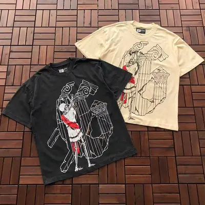 BLACK¥~ 89 APRICOT¥~ 85 GODSPEED T-SHIRT 77040637 (im 176CM 58KG iwear size M in the photo)