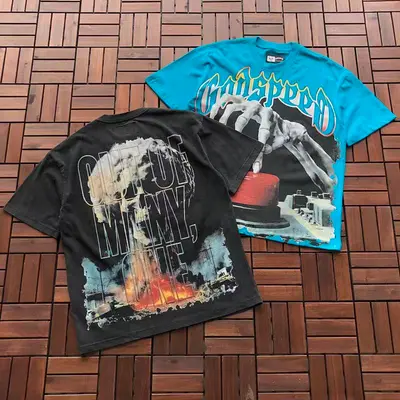 ¥~89 GODSPEED T-SHIRT 77040629 (im 176CM 58KG iwear size M in the photo)