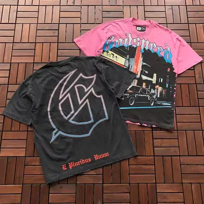 ¥~86 GODSPEED T-SHIRT 77040630 (im 176CM 58KG iwear size M in the photo)