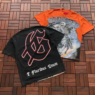 ¥~86 GODSPEED T-SHIRT 77040643 (im 176CM 58KG iwear size M in the photo)