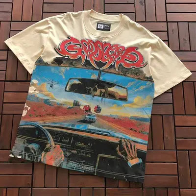 ¥~85 GODSPEED T-SHIRT 77040659 (im 176CM 58KG iwear size M in the photo)