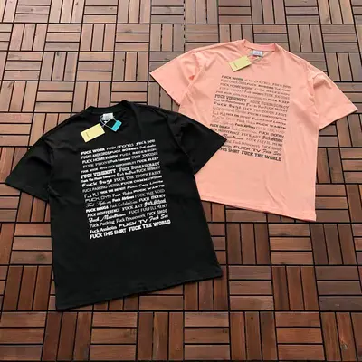 ￥~109 VETEMENTS T-SHIRT 55040729 (im 185CM 80KG iwear size M in the photo)