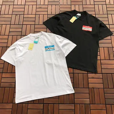 ￥~109 VETEMENTS T-SHIRT 55040727 (im 185CM 80KG iwear size M in the photo)