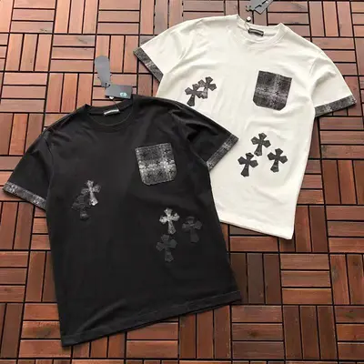 ￥~125 CH🔥OM🔥 HE🔥RTS T-SHIRT 55040722 (im 185CM 80KG iwear size S in the photo)