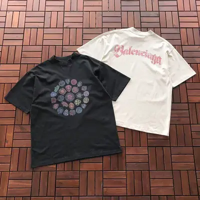 ￥~189 B🔥L🔥🔥🔥IA🔥A T-SHIRT 66040724 (im 176CM 58KG iwear size S in the photo)