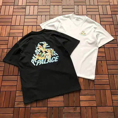 ￥~125 P🔥LA🔥E T-SHIRT 66040825 (im 185CM 80KG iwear size M in the photo)