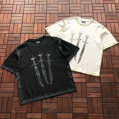 ￥~115 THUG CLUB T-SHIRT 66040823 (im 185CM 80KG iwear size 2 in the photo)