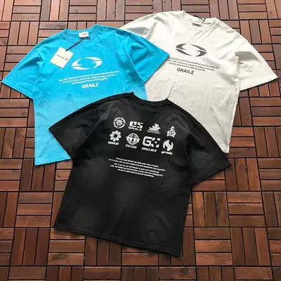 ￥~115 GRAILZ T-SHIRT 66040819 (im 185CM 80KG iwear size 2 in the photo)
