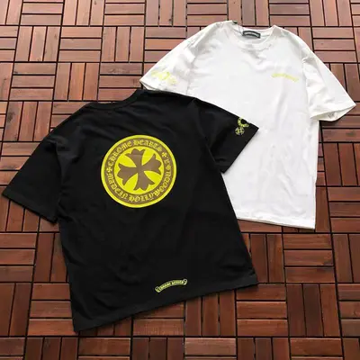 ￥~85 CH🔥OM🔥 HE🔥RTS T-SHIRT 77040833 (im 176CM 58KG iwear size M in the photo)