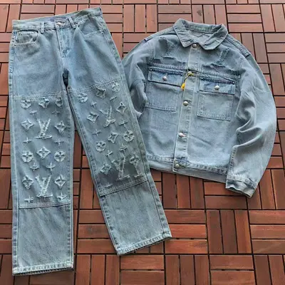 TOP￥~229 PANTS￥~189 L🔥JACKET JEANS 55040820 (im 176CM 58KG iwear size 46 in the photo)