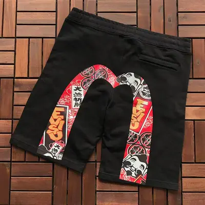 ￥~179 EVISU SHORTS 66040987 (im 185CM 80KG iwear size L in the photo)