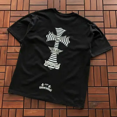 ￥~85 CH🔥OM🔥 HE🔥RTS T-SHIRT 77040850 (im 176CM 58KG iwear size M in the photo)