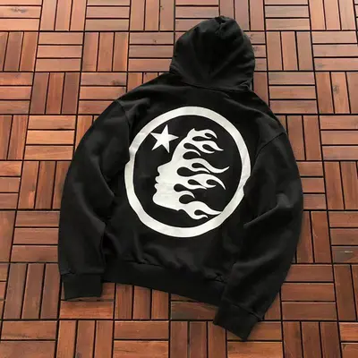 ￥229 HELLSTAR HOODIE 55040811(im 176CM 58KG iwear size M in the photo)