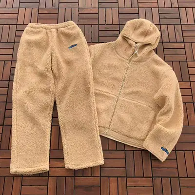 TOP ￥~ 379 PANTS ￥~359 S🔥5D🔥R HOODIE TROUSERS FLEECE 55040813