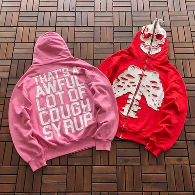 ￥~288 TH🔥T'S A AW🔥UL L🔥T OF C..HOODIE 55040810 (im 176CM 58KG iwear size M in the photo)