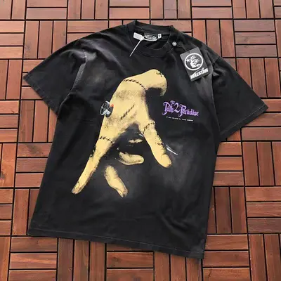 ￥~135 HELLSTAR T-SHIRT 55040807 (im 176CM 58KG iwear size M in the photo)
