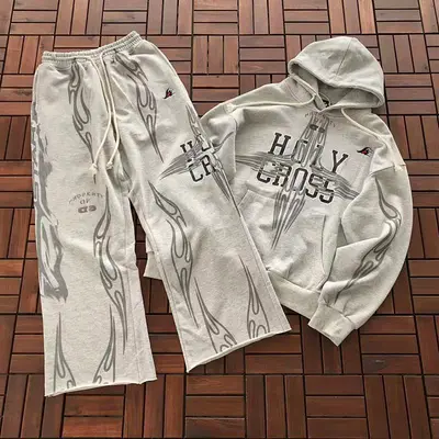 TOP ￥~ 268 PANTS ￥~268 HELLSTAR HOODIE TROUSERS 55040814 (im 176CM 58KG iwear size M in the photo)