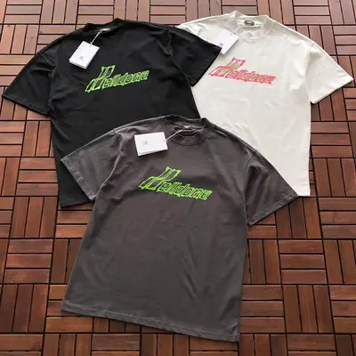 ￥~115 WE11DONE T-SHIRT 55040912 (im 185CM 70KG iwear size S in the photo)