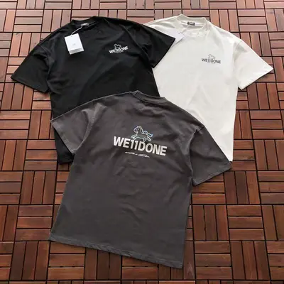 ￥~119 WE11DONE T-SHIRT 55040920 (im 185CM 70KG iwear size S in the photo)