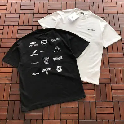 ￥~115 WE11DONE T-SHIRT 55040925 (im 185CM 70KG iwear size S in the photo)