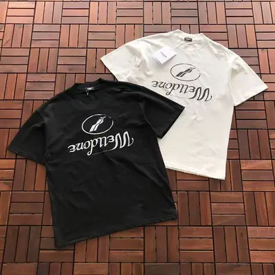 ￥~115 WE11DONE T-SHIRT 55040924 (im 185CM 70KG iwear size S in the photo)