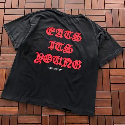 ¥~129 VINTAGE T-SHIRT 88040905 (im 185CM 70KG iwear size M in the photo)