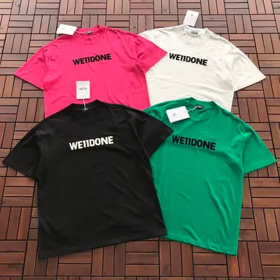 ¥~119 WE11DONE T-SHIRT 55040903 (im 185CM 70KG iwear size S in the photo)