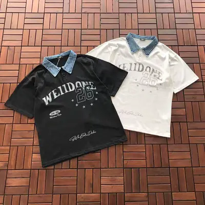 ￥~129 WE11DONE T-SHIRT 55040923 (im 185CM 70KG iwear size S in the photo)