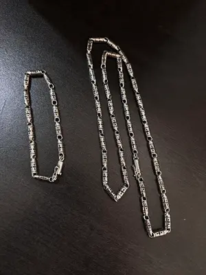 BRACELET￥~165 NECKLACE￥~349 CH🔥OM🔥 HE🔥RTS JEWELRY 55040947