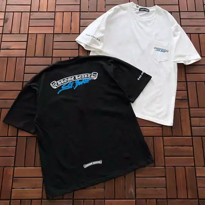￥~86 CH🔥OM🔥 HE🔥RTS T-SHIRT 77041084 (im 185CM 70KG iwear size M in the photo)