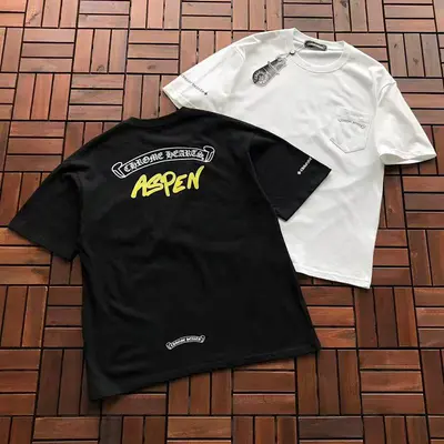 ￥~86 CH🔥OM🔥 HE🔥RTS T-SHIRT 77041047 (im 185CM 70KG iwear size M in the photo)