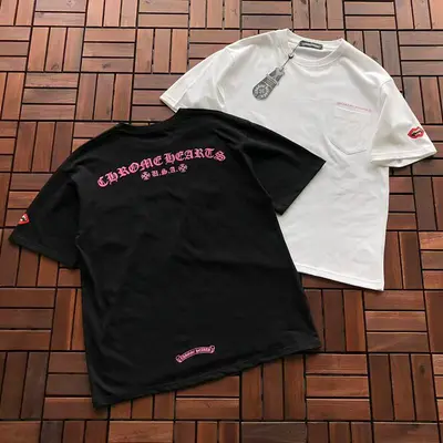 ￥~86 CH🔥OM🔥 HE🔥RTS T-SHIRT 77041049 (im 185CM 70KG iwear size M in the photo)